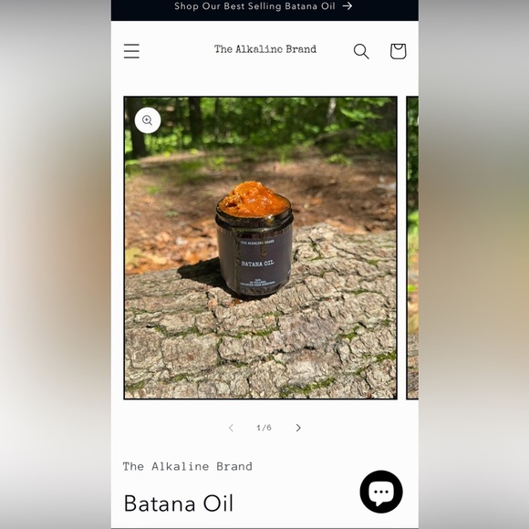 BATANA OIL RAW — 9oz glass jar— Dr Sebi approved - Picture 5 of 11